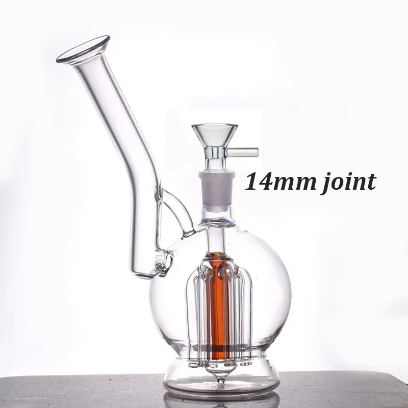 Fish Bowl bong oil burner with Percolator