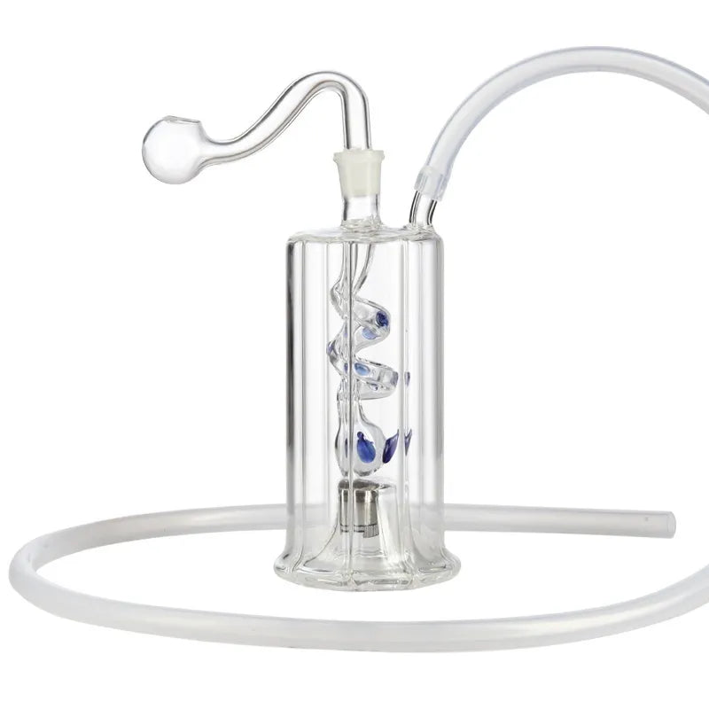 LED Glow Glass Hookah Smoking Pipe Smoke Shisha Diposable Glass Pipes Oil Burner Ash Catchers Bong Percolater Bubbler Gifts Tobacco Bowl Accessories Whole Sets