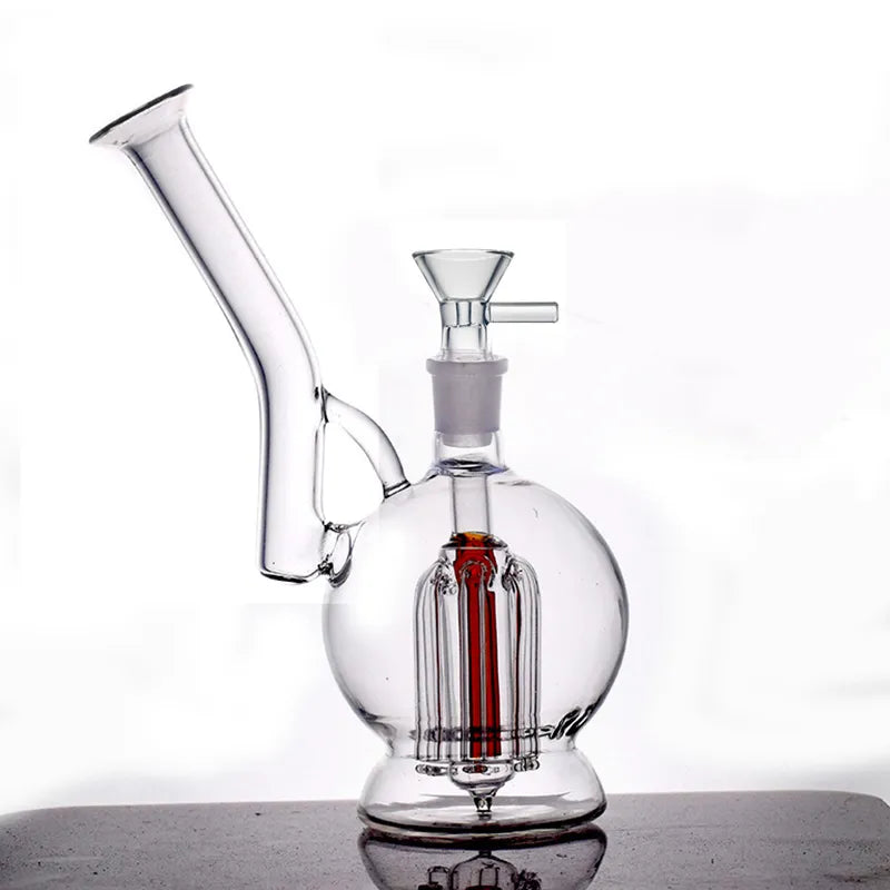 Fish Bowl bong oil burner with Percolator