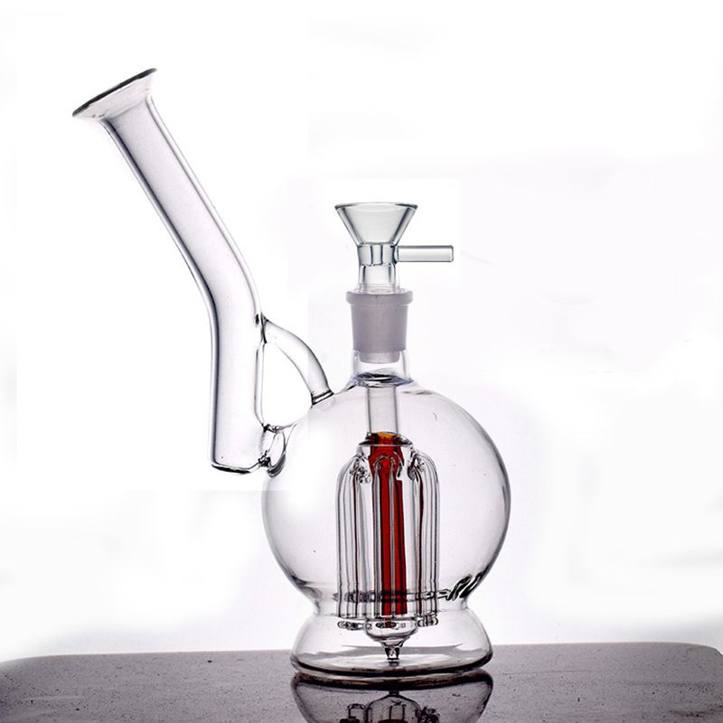 Fish Bowl bong oil burner with Percolator